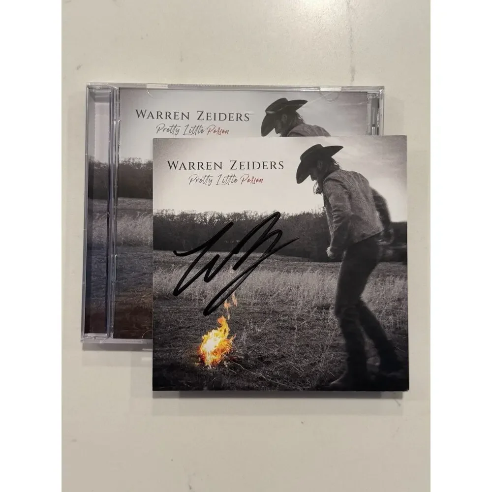 WARREN ZEIDERS Signed CD Autograph Pretty Little Poison Autographed #1 - Picture 1 of 7